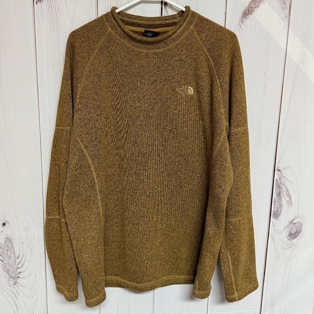 The North Face Parks Pullover Men’s‎ Large Utility Brown Heather EUC
